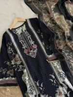 Sophisticated Party Outfit Digital Print Three Piece Selection | সোফিস্টিকেটেড পার্টি আউটফিট স্টাইলিশ থ্রি পিস সিলেকশন । MNK SHOP - Image 3