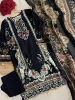 Sophisticated Party Outfit Digital Print Three Piece Selection | সোফিস্টিকেটেড পার্টি আউটফিট স্টাইলিশ থ্রি পিস সিলেকশন । MNK SHOP - Image 2