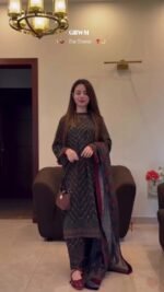 Ultra Soft Breathable Fabric Digital Print Three Piece Style | নরম আরামদায়ক ফেব্রিক ট্রেন্ডি থ্রি পিস স্টাইল । MNK SHOP - Image 2