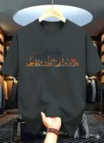 Vibrant Solid Color Drop Shoulder Tshirt with DTF Print Outfit | চমৎকার সলিড কালার ফ্যাশনেবল টি-শার্ট আউটফিট । MNK SHOP - Image 14