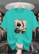 Vibrant Solid Color Drop Shoulder Tshirt with DTF Print Outfit | চমৎকার সলিড কালার ফ্যাশনেবল টি-শার্ট আউটফিট । MNK SHOP - Image 15