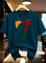 Vibrant Solid Color Drop Shoulder Tshirt with DTF Print Outfit | চমৎকার সলিড কালার ফ্যাশনেবল টি-শার্ট আউটফিট । MNK SHOP