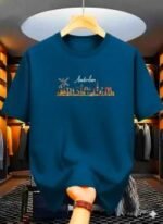 Vibrant Solid Color Drop Shoulder Tshirt with DTF Print Outfit | চমৎকার সলিড কালার ফ্যাশনেবল টি-শার্ট আউটফিট । MNK SHOP - Image 3