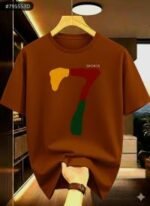 Vibrant Solid Color Drop Shoulder Tshirt with DTF Print Outfit | চমৎকার সলিড কালার ফ্যাশনেবল টি-শার্ট আউটফিট । MNK SHOP - Image 7