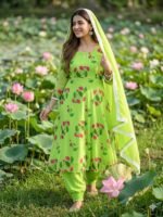 Ultra Soft Breathable Fabric Jorjet Three Piece | নরম আরামদায়ক ফেব্রিক ট্রেন্ডি থ্রি পিস । MNK SHOP - Image 4