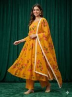 Ultra Soft Breathable Fabric Jorjet Three Piece | নরম আরামদায়ক ফেব্রিক ট্রেন্ডি থ্রি পিস । MNK SHOP - Image 3