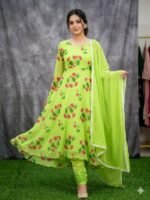 Ultra Soft Breathable Fabric Jorjet Three Piece | নরম আরামদায়ক ফেব্রিক ট্রেন্ডি থ্রি পিস । MNK SHOP - Image 2