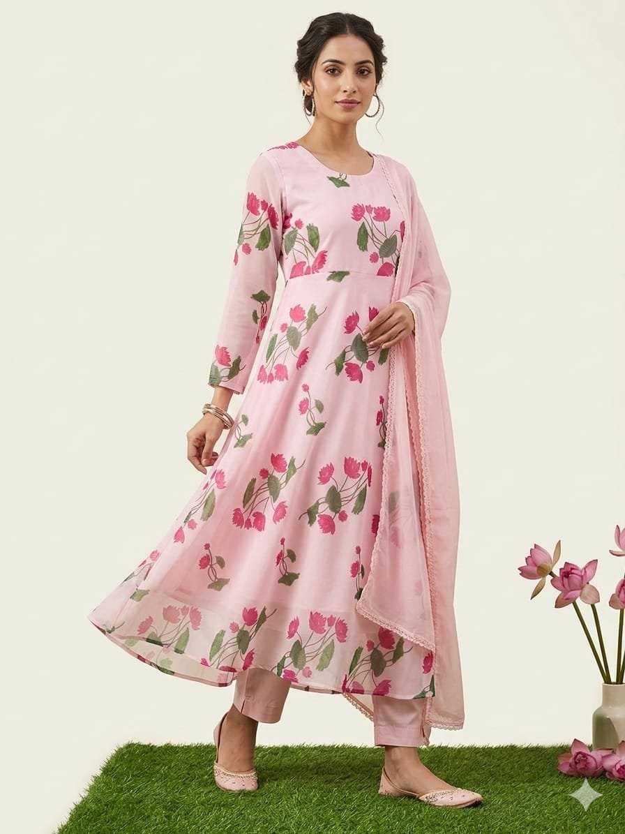 1773087273_L_6 Ultra Soft Breathable Fabric Jorjet Three Piece | নরম আরামদায়ক ফেব্রিক ট্রেন্ডি থ্রি পিস । MNK SHOP - Image 1
