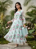 Ultra Soft Breathable Fabric Jorjet Three Piece | নরম আরামদায়ক ফেব্রিক ট্রেন্ডি থ্রি পিস । MNK SHOP - Image 5