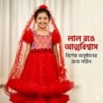 Trendy Designer Party Princess Frock – New Arrival | ট্রেন্ডি ডিজাইনার পার্টি ফ্রক । MNK SHOP - Image 2