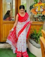 Exclusive Block Print Boisakhi Collection | এক্সক্লুসিভ ব্লক প্রিন্ট সুন্দর বৈশাখী শাড়ি । MNK SHOP