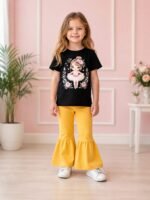 Casual Streetwear Half Sleeve T-shirt and Pant Set Wear | ক্যাজুয়াল স্ট্রিটওয়্যার সুন্দর পোশাক সেট ওয়্যার । MNK SHOP - Image 7
