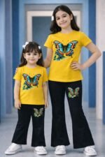 Modern Half Sleeve T-shirt and Pant Set, মডার্ন হাফ স্লিভ টি-শার্ট ও প্যান্ট সেট। MNK SHOP