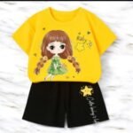 Trendy Half Sleeve T-shirt & Pant Set, ট্রেন্ডি হাফ স্লিভ টি-শার্ট ও প্যান্ট সেট। MNK SHOP - Image 7