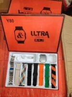 Y80 Ultra 8-in-1 Smartwatch Combo | Multi Strap Smart Watch with Accessories & Stylish Design | MNK SHOP - Image 6