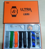 Y80 Ultra 8-in-1 Smartwatch Combo | Multi Strap Smart Watch with Accessories & Stylish Design | MNK SHOP - Image 5