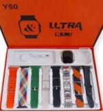 Y80 Ultra 8-in-1 Smartwatch Combo | Multi Strap Smart Watch with Accessories & Stylish Design | MNK SHOP - Image 4