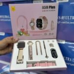 A59 Plus Ladies Smartwatch & Luxury Jewelry 6-in-1 Gift Set | 2.02" HD Display | Bluetooth Calling | Premium Women’s Fashion Combo | MNK SHOP - Image 3