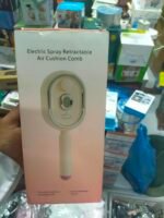 Electric Spray Retractable Air Cushion Comb | 20ml Nano Mist Hair Brush | Scalp Massage & Self-Cleaning | N-S-01 / B-01 | MNK SHOP - Image 6