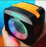 X-922 Wireless Speaker Disco Series | X-922 ওয়্যারলেস ডিস্কো স্পিকার | RGB Disco Light, Mobile Holder, TF Card & USB Support | MNK SHOP - Image 5