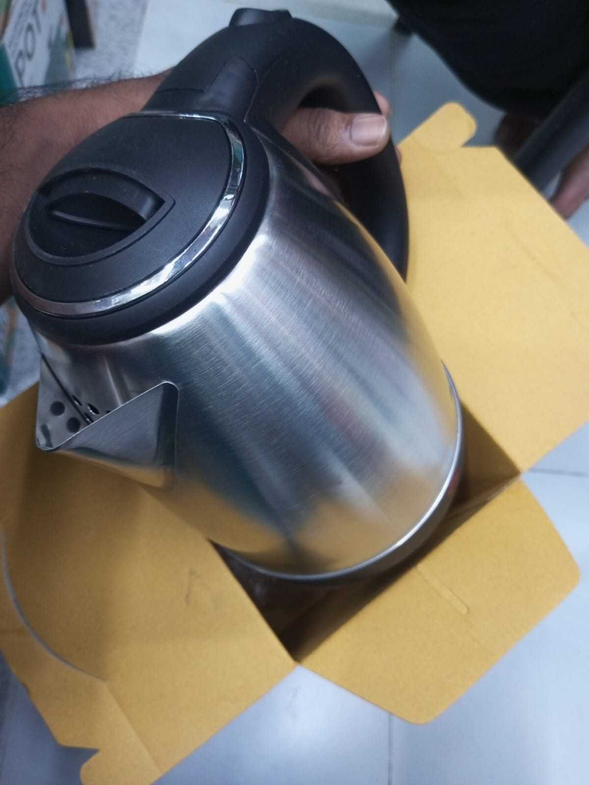 2d64b667ced23b90d5636f36675ba5c4_2200x2200q80 1.5 Liter Prestige Electric Kettle | Stainless Steel Body | 360° Swivel Cordless Base | Auto Shut-Off | Boil-Dry Protection | Metallic Silver | MNK SHOP - Image 1