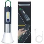 Digital Thunder X Multifunctional LED Flashlight | রিচার্জেবল টর্চ ও সাইড Work Light | MNK SHOP - Image 8