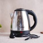 1.5 Liter Prestige Electric Kettle | Stainless Steel Body | 360° Swivel Cordless Base | Auto Shut-Off | Boil-Dry Protection | Metallic Silver | MNK SHOP - Image 8
