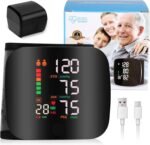 Digital Wrist Blood Pressure Monitor | রিস্টে ব্যবহারযোগ্য ইলেকট্রনিক ব্লাড প্রেসার মেশিন | Rechargeable BP Monitor | WHO Indicator | MNK SHOP - Image 7