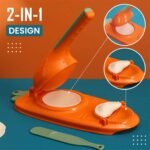 2-in-1 Dumpling, Momo & Pitha Maker | Manual Dough Press & Mold | MNK SHOP - Image 6