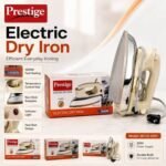 1 Piece Prestige MC/D-2051 Electric Dry Iron 1000W | Heavyweight Automatic Iron with Non-Stick Soleplate | MNK SHOP - Image 3