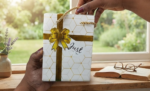 1 Piece Set Premium White & Gold Paper Gift Bag | Just for You Design with Gold Rope Handles | Wedding Birthday Gift Bag | MNK SHOP - Image 7