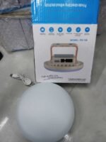 1 Piece Solar Rechargeable Camping & Desk Light FB-125 | Solar + USB Charging LED Emergency Lantern | Foldable Handle & Stand | MNK SHOP - Image 2