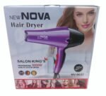 NOVA V&G NV-9037 Professional Hair Dryer | 5000W Ionic AC Motor | 2 Speed & 3 Heat Settings | MNK SHOP - Image 6