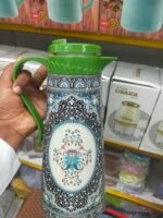 Decorative Printed Plastic Water Jug with Lid & Handle | নকশাদার প্লাস্টিক পানির জগ | পানি ও জুস রাখার পাত্র | MNK SHOP - Image 8