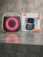 X-922 Wireless Speaker Disco Series | X-922 ওয়্যারলেস ডিস্কো স্পিকার | RGB Disco Light, Mobile Holder, TF Card & USB Support | MNK SHOP - Image 2