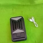 1 Piece Multifunctional Stand Speaker-024 | 3-in-1 Bluetooth Speaker & Phone Holder | 5W Speaker | 5000mAh Power Bank | Foldable Adjustable Stand | Matte Black | MNK SHOP - Image 7