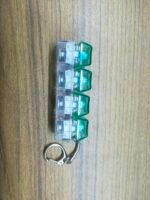 4-Key Mechanical Keyboard Switch Fidget Keychain | Clicky Blue Switch Stress Relief Toy | Portable Keychain Fidget Toy | MNK SHOP - Image 6