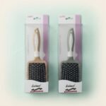 Laimei Salon Fashion Cushion Paddle Hair Brush | Ball-Tipped Bristles Detangling Comb | MNK SHOP - Image 6