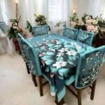 Modern Printed Dining Table Cover, আধুনিক ডাইনিং টেবিল কভার | MNK SHOP - Image 6