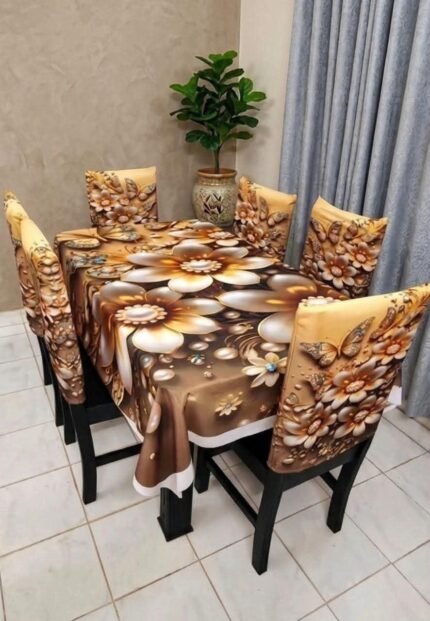 Modern Dining Room Cover, মডার্ন ডাইনিং রুম কভার | MNK SHOP