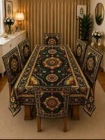 Soft Fabric Dining Table Protector, সফট ফ্যাব্রিক ডাইনিং প্রটেক্টর | MNK SHOP - Image 7