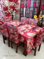 Soft Velvet Table Cover & Chairs, সফট ভেলভেট টেবিল ও চেয়ার কভার | MNK SHOP - Image 2