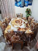 Waterproof 6 Chair Table Cover, ওয়াটারপ্রুফ ৬ চেয়ার টেবিল কভার | MNK SHOP - Image 6