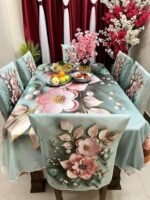 Waterproof 6 Chair Table Cover, ওয়াটারপ্রুফ ৬ চেয়ার টেবিল কভার | MNK SHOP - Image 8