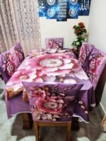 3D Dining Table Cover Set, থ্রি-ডি ডাইনিং টেবিল কভার সেট | MNK SHOP - Image 8