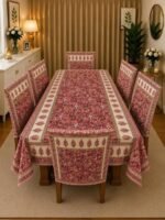 Luxury 3D Dining Cloth & Chair Cover, প্রিমিয়াম ডাইনিং কভার সেট | MNK SHOP - Image 8