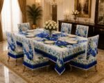 Opulent 3D Dining Table Cover, অপুলেন্ট থ্রি-ডি ডাইনিং টেবিল কাভার ও কুচি সেট | MNK SHOP - Image 8