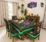 Opulent 3D Dining Table Cover, অপুলেন্ট থ্রি-ডি ডাইনিং টেবিল কাভার ও কুচি সেট | MNK SHOP - Image 6