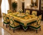 Opulent 3D Dining Table Cover, অপুলেন্ট থ্রি-ডি ডাইনিং টেবিল কাভার ও কুচি সেট | MNK SHOP - Image 2