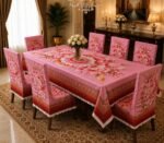 Opulent 3D Dining Table Cover, অপুলেন্ট থ্রি-ডি ডাইনিং টেবিল কাভার ও কুচি সেট | MNK SHOP - Image 3